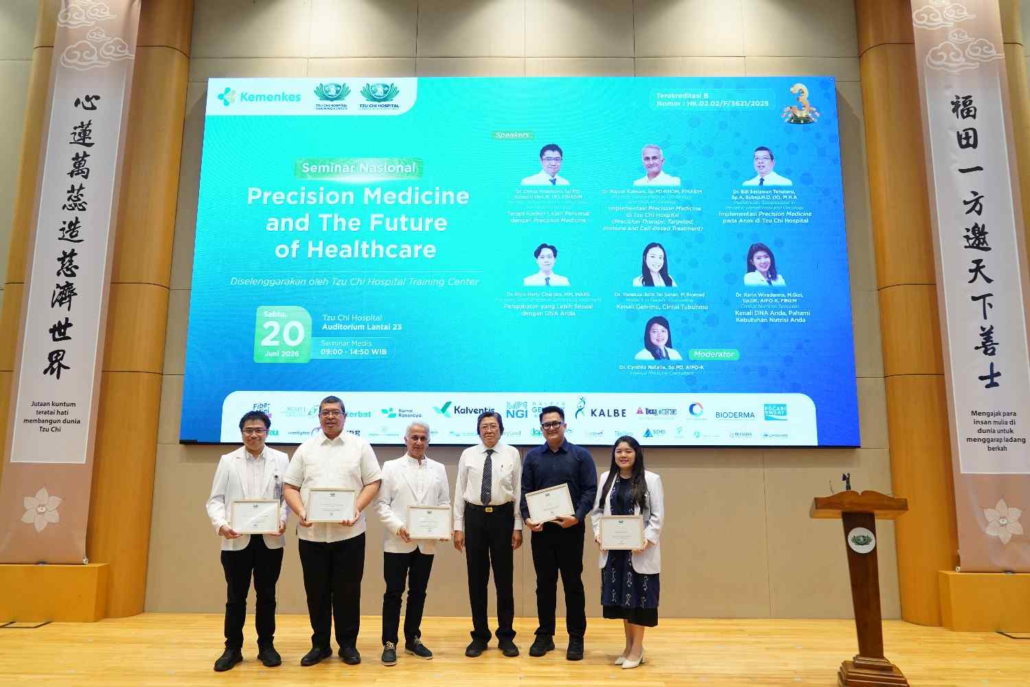 Tzu Chi Hospital Dorong Masa Depan Layanan Kesehatan melalui Precision Medicine dan Pengembangan GMP Laboratory